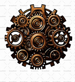 Steampunk Zahnräder